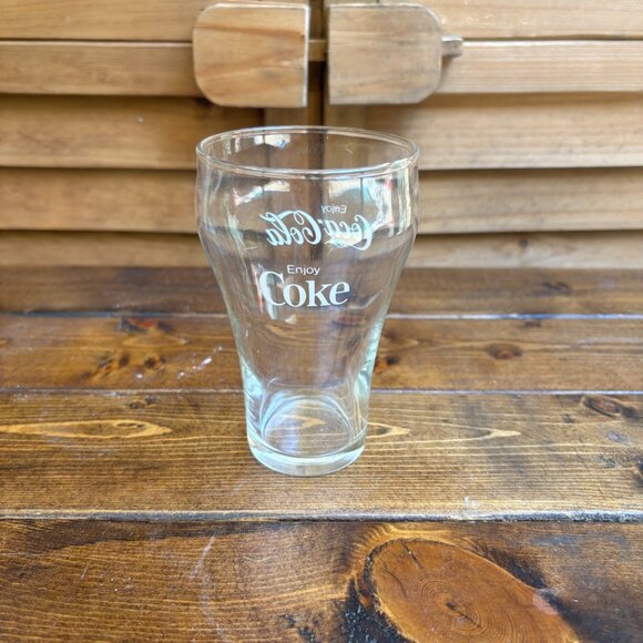 Set of 6 Coca-Cola Glasses – Classic Contour Shape – 16oz Drinkware - Picture 2 of 10